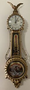 Elmer O Stennes Girandole Banjo Clock