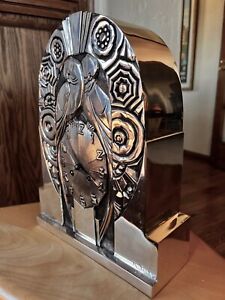 Rare French Art Deco R. Terras clock - 1920's