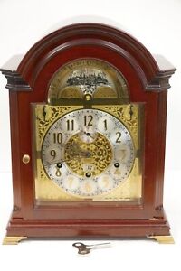 Kieninger 9 Bell Moonphase Bracket Mantle by Geo Blake Clock Co “The Atlanta”