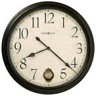 Howard Miller Glenwood Falls Round Wall Clock Analog No Batteries Included Black