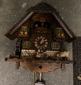 Edelweiss  Germany Made 8-Day Movement  Romance Cuckoo Clock Musical  Movement
