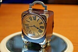 Antique (c. 1900) Asprey, London 9kt. solid gold and shell miniature Carriage Cl