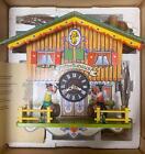 VINTAGE HOFBRÄUHAUS 1970 ANIMATED MUSICAL CUCKOO CLOCK 3WT UNUSED NOS IN BOX!