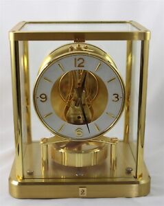 Jaeger LeCoultre Atmos Caliber 540 13 Jewel Gold Plated Mantle Clock