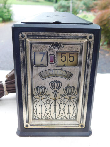 1927 Antique Telechron Cyclometer The Executive Clock GE 8B-AB02 Bakelite