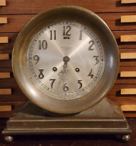 1924 Gorgan Chelsea Ships Bell Clock Carnegie Steel Company - Watchmaker