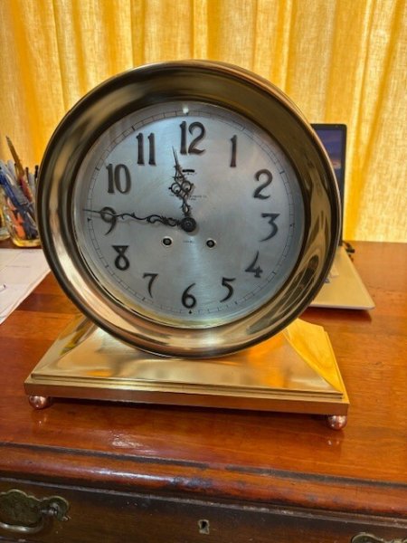 Chelsea Ships Bell House Chime Clock Ship's