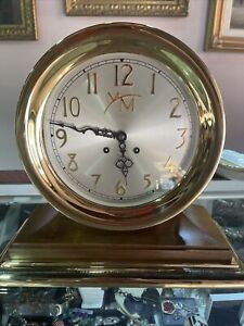 CHELSEA MILLENNIUM 8-INCH SHIP’S BELL CLOCK Limited Edition