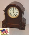 SETH THOMAS RESTORED & RARE MILAN-1899 FINE PETITE CITY SERIES CABINET CLOCK