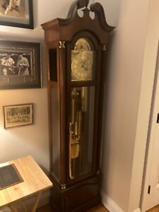 Howard Miller Triple Chime (& Silent) Grand Father Clock.