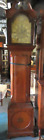 ANTIQUE TALL CASE FINE OAK GRANDFATHER INLAID CLOCK UK FROM RETFORD, CIRCA 1800