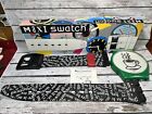 VTG Maxi Swatch Cappuccino 1992 Swiss RARE Watch Wall Clock W/Original Box READ