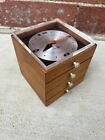 RARE Umanoff Howard MILLER Rosewood table clock Vintage 1967 George Nelson