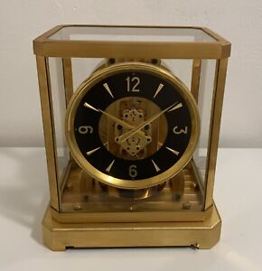 Original! Serviced! Early 1950's Jaeger LeCoultre Atmos II Clock- Working!