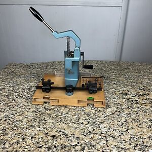 clock repair ELMA kwm BUSHING MACHINE & extra , clean condition