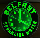 14” BELFAST SPARKLING WATER Neon Wall Clock