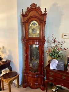 Ridgeway 221 Baker Street Grandfather Clock - LOCAL PICKUP ONLY IN MOORPARK, CA