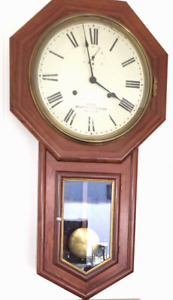 The Buffalo, Rochester and Pittsburgh Railway Wall Clock, Ca 1885