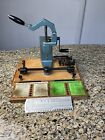 KWM clock repair persond bushing machine + extras , clean unit .