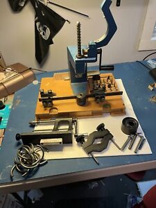 ELMA German Clock Bushing Machine Tool And Keystone Clock Mainspring Winder