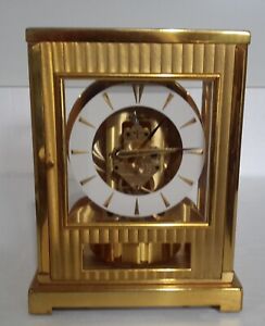 1950's Jaeger LeCoultre Atmos IV Cal 522  Clock Switzerland Beauty