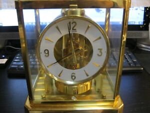 1968 JAEGER LE COULTRE 528-8 ATMOS CLOCK 15 JEWELS ONE OWNER EXCELLENT CONDITION