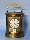 French 19th Century Carriage Clock. Repeater and Alarm. Grand Sonnerie. 8 Day