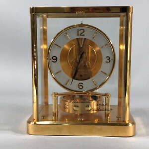 Atmos Jaeger LeCoultre Luxury Perpetual Clock 540 Stops Running