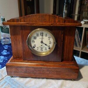 Seth Thomas Sonora Chime 4 Bell Adamantine Mantle Clock