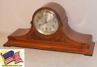 RESTORED & SCARCE SETH THOMAS ANTIQUE  CHIME CLOCK NO.99-1928 IN AMERICAN WALNUT