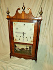 antique Mark Leavenworth Pillar & Scroll  clock 1822