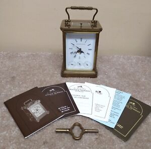 MATTHEW NORMAN SWISS CARRIAGE CLOCK,  SWITZERLAND