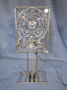 Authentic Kinetico Studios 7 Man Automaton Clock Hand Made by Gordon Bradt.