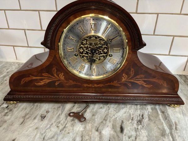 Howard Miller Millennium Limited Edition Vanderbilt Mantle Clock Chimes 630-185