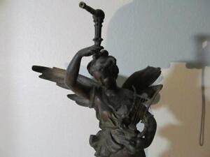 Antique Ansonia Gloria model swinger clock statue