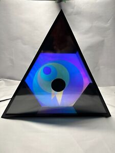 New ListingVintage Original Chrono-Art Timewave II by Barry Gamble Dynamic Art Clock Rare