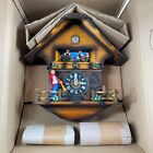 Black Forest Schmeckenbecher Bugler Music Box Cuckoo Clock Musical Complete New