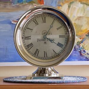 Rare Chelsea 8.5” Dial Pedestal Presentation  Clock