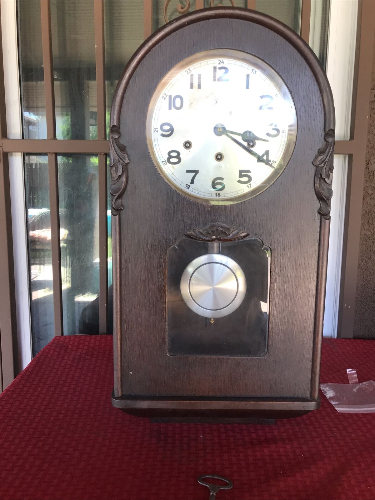 Unique Karl Lauffer Clock - Westminster Chimes