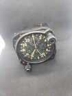Hamilton H-37500 Military Aircraft Clock.    running condition.  As is.