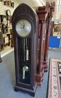 Rare Antique Gothic Herschede Westminster Chime Four-(4) Tube Grandfather Clock