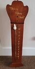 Hickory Dickory Dock Clock Mouse Wooden Wall Clock with Key!