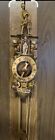 The “All are Mine” is by Rombach und Haas. Medieval  Wood grim reaper wall clock