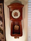 Antique Austrian or German Late 19th Century Walnut Wall Clock by BL FQK: 1900