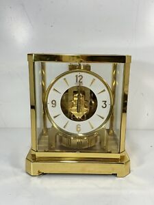 LeCOULTRE Atmos Cal. 528-8 ~ 15 Jewel Swiss Mantle Clock Perpetual Motion 329xxx