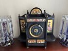 New ListingAntique 1893 Japy Freres & Cie MOV'T Clock Black Marble & Gold Enamel Painting