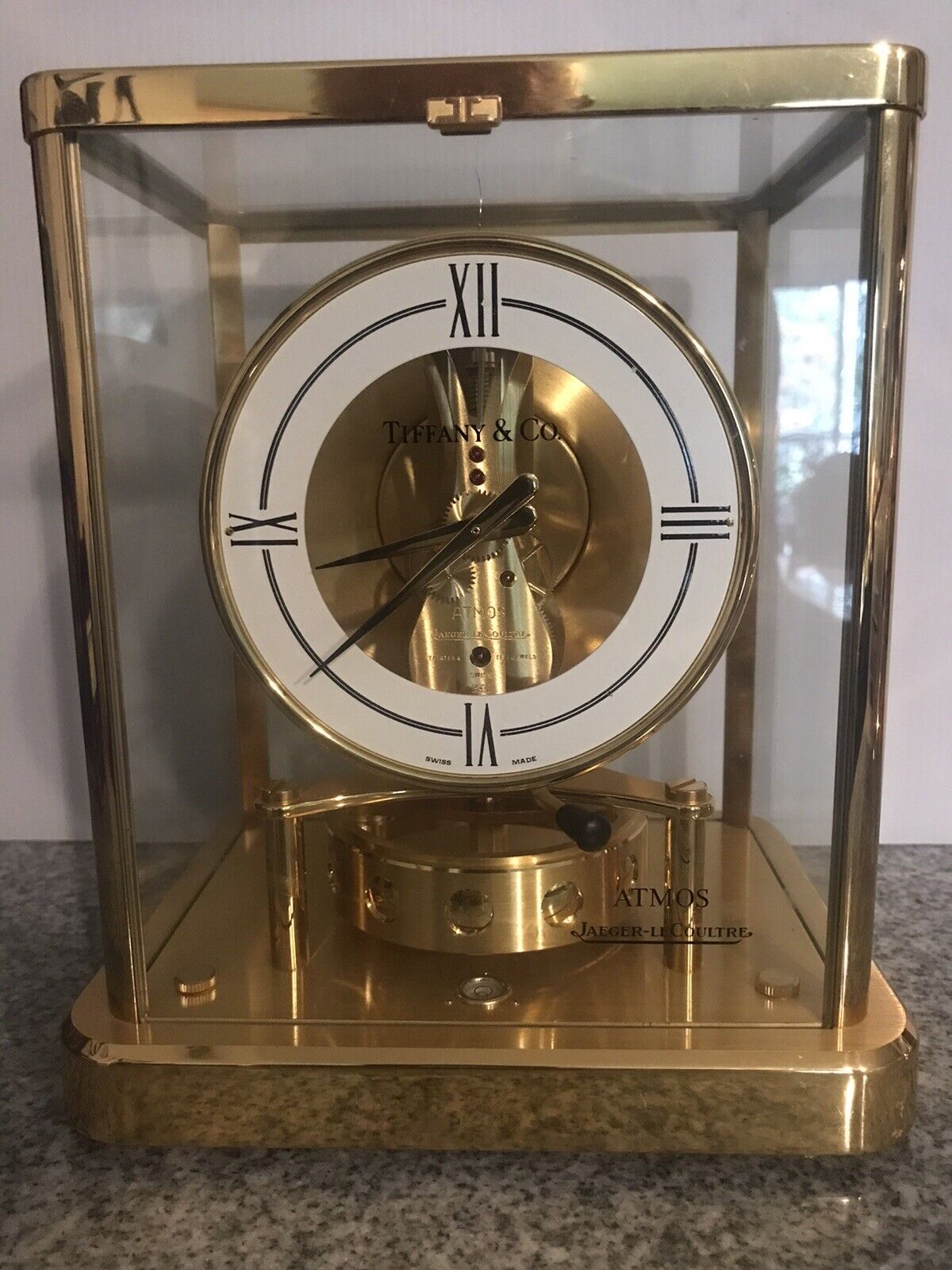 Lecoultre Atmos Clock 540 - Brass-Case Clock