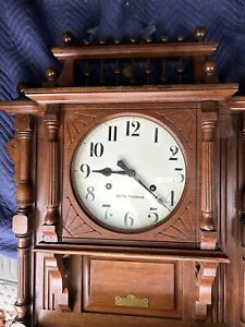 1880’s Seth Thomas Gallery Clock HUGE