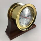 CHELSEA SHIPSTRIKE QUARTZ CLOCK 8" USA Excellent time/chimes BEAUTIFUL see VIDEO