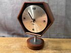 Rare Mid Century Howard Miller Desk Mantle Clock MCM Vintage Antique